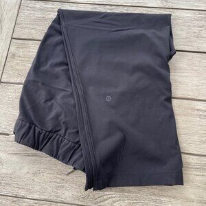 Lululemon Athletica Black Drawstring Waist Straight Leg Pant Womens